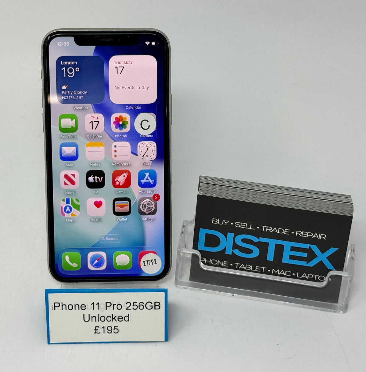 Apple iPhone 11 Pro 256GB Unlocked Silver (C) M27792