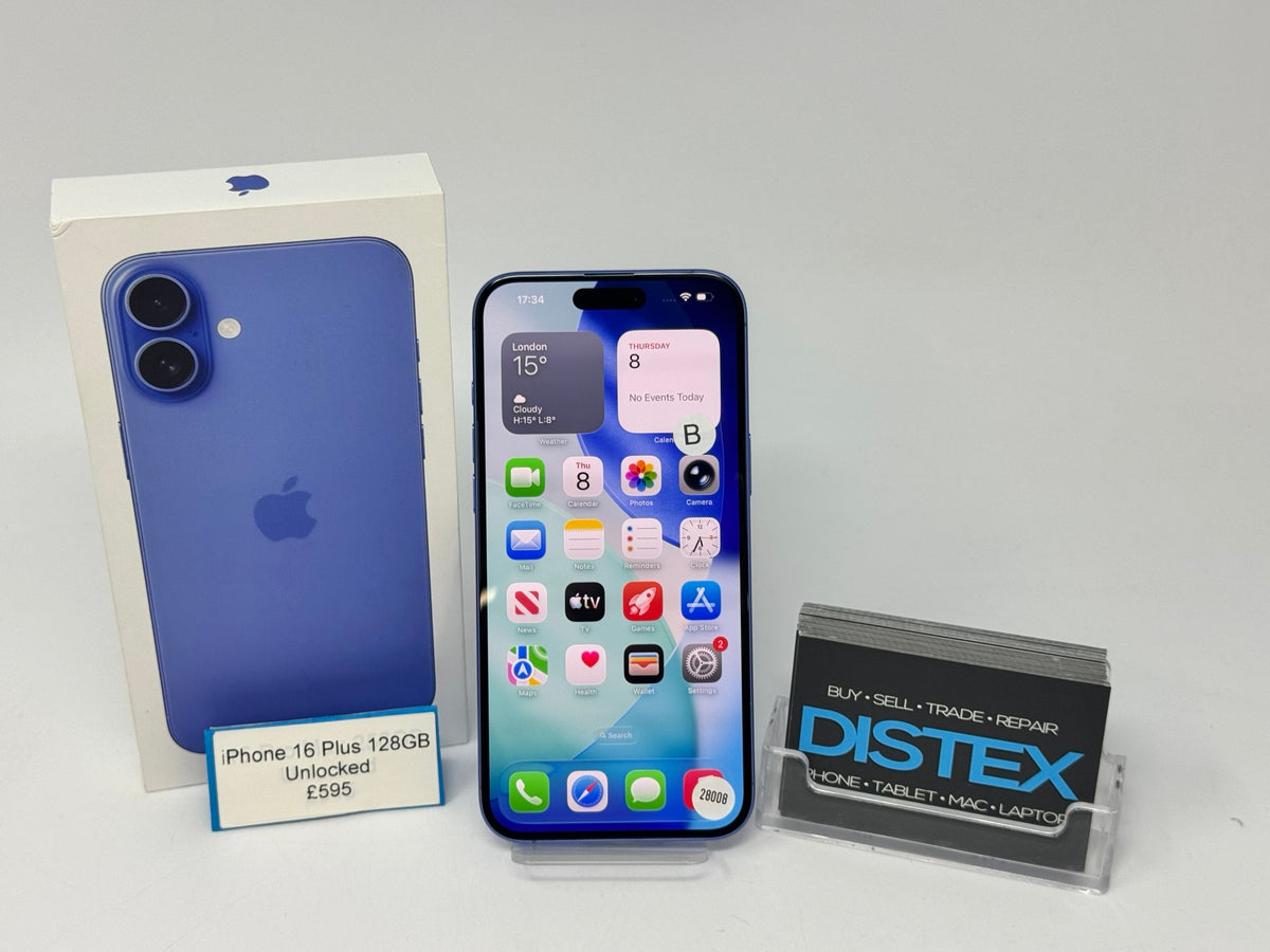 Apple iPhone 16 Plus 128GB Unlocked Ultramarine (B) M28008