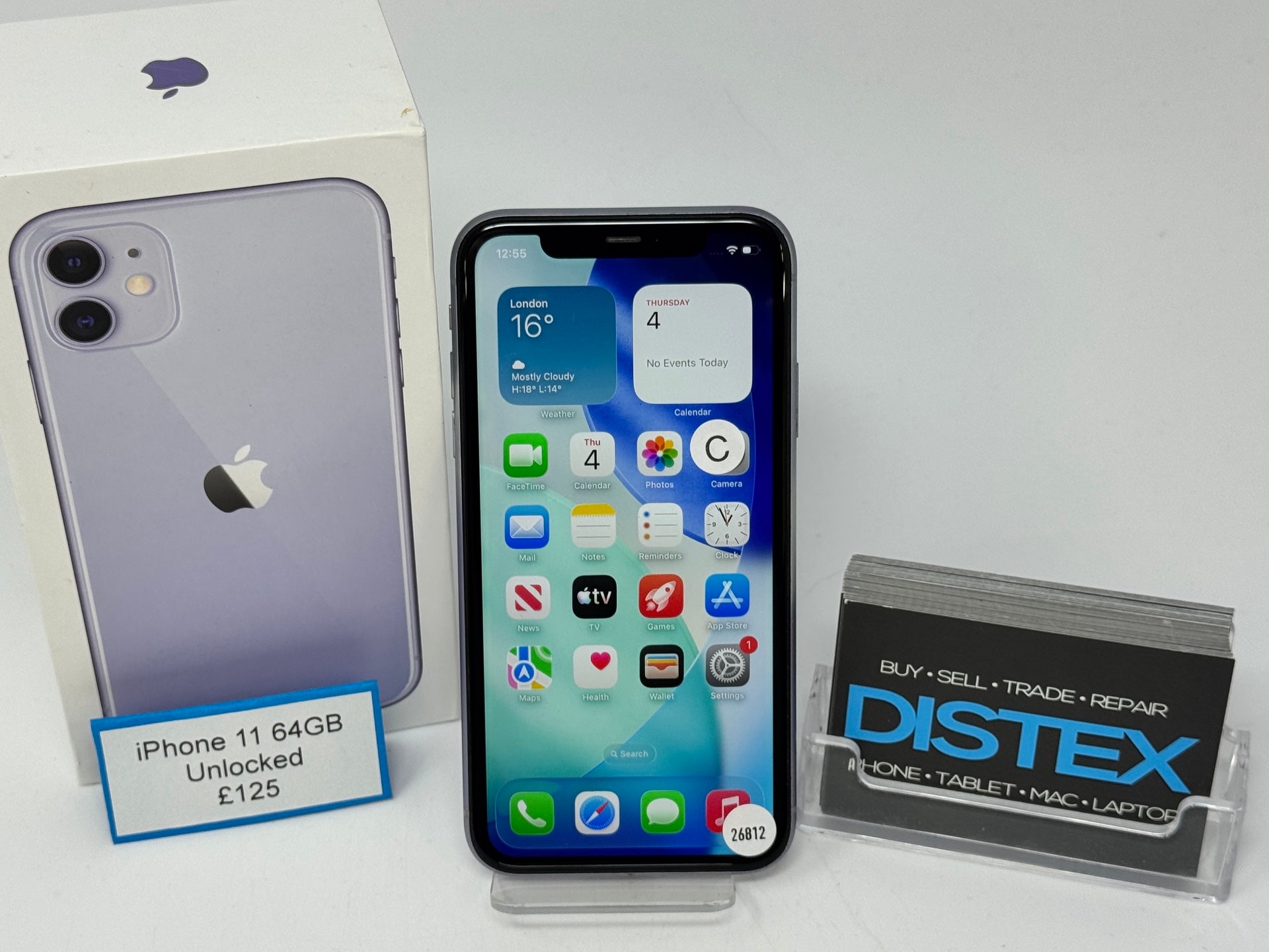 Apple iPhone 11 64GB Unlocked Purple (C) M26812