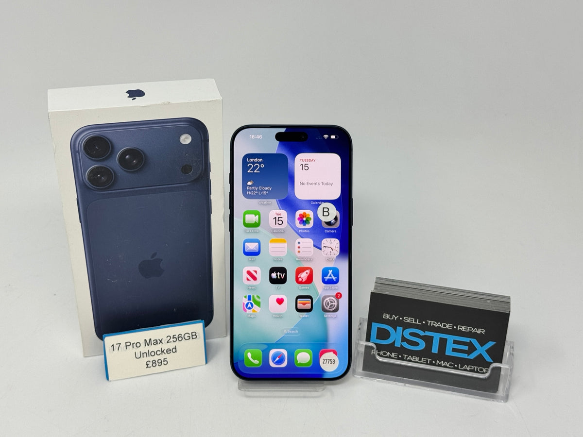 Apple iPhone 17 Pro Max 256GB Unlocked Blue (B) M27758