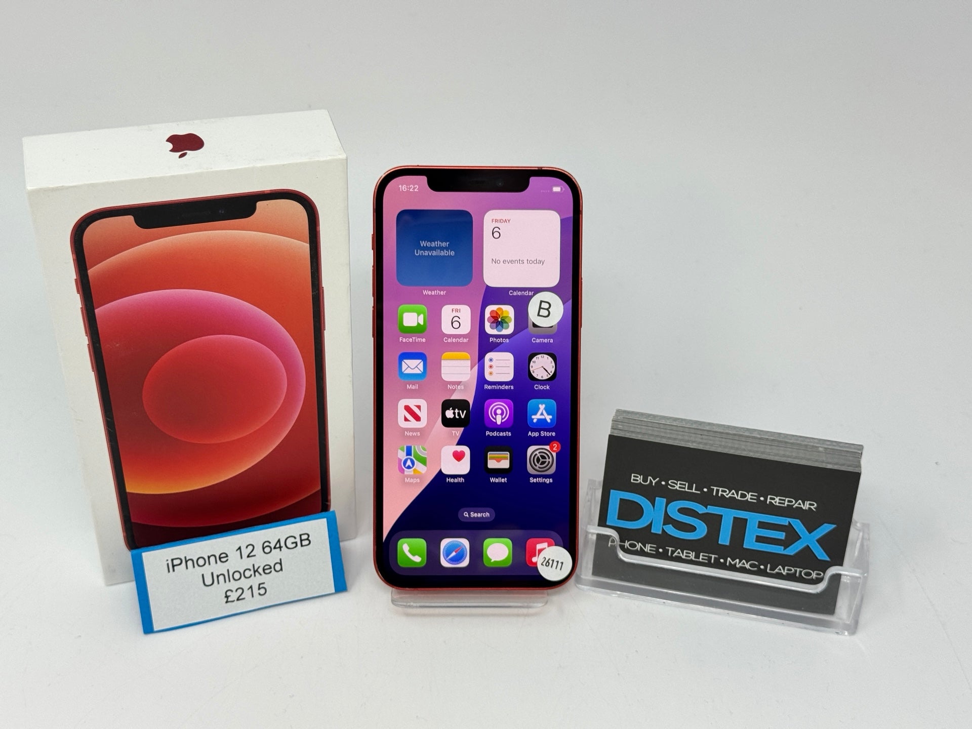 Apple iPhone 12 64GB Unlocked Red (B) M26111