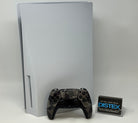 Sony PlayStation 5 PS5 825GB Disc Console with DualSense Controller, Power Cable & HDMI (B) M26278
