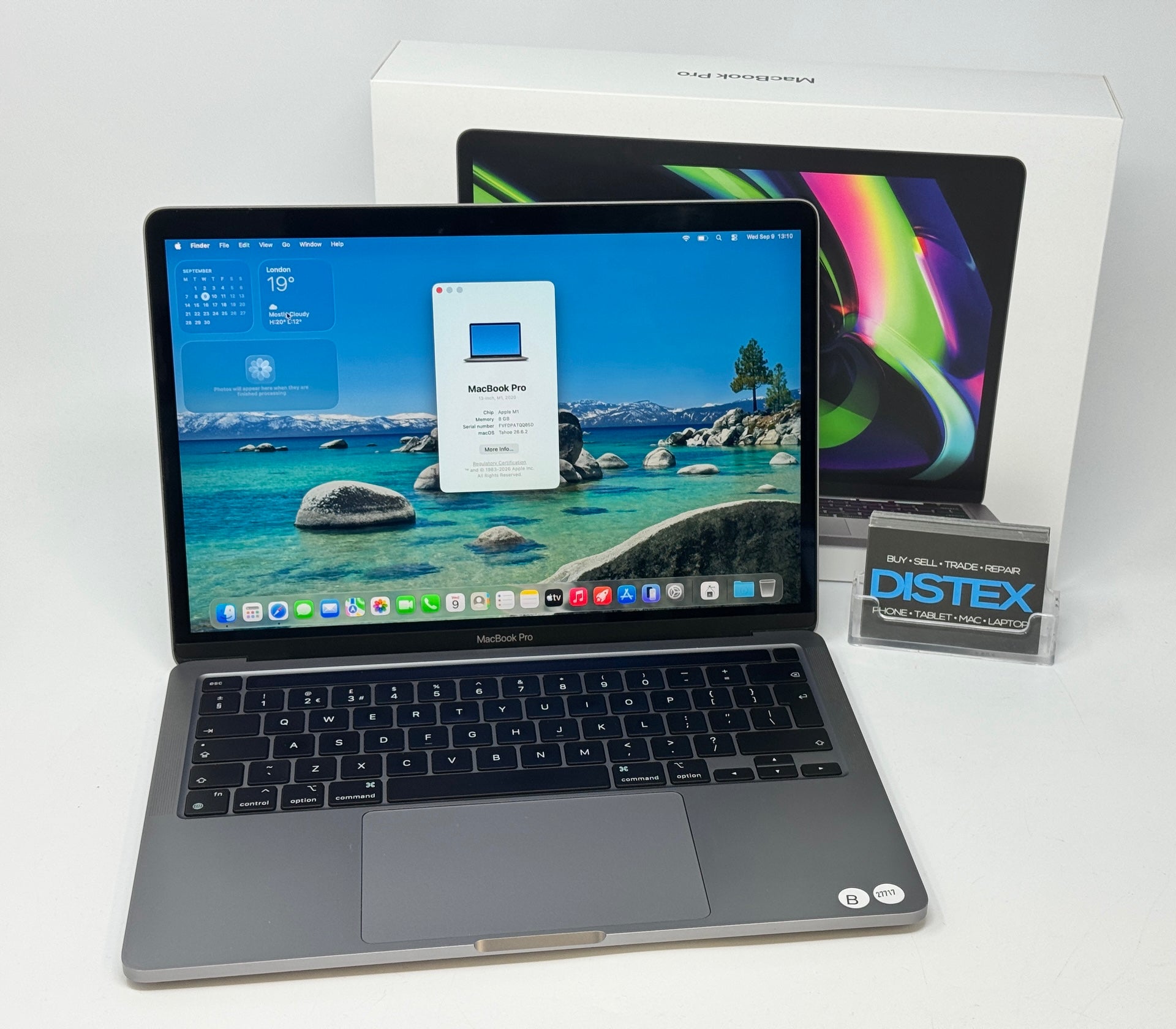 Apple MacBook Pro 2020 13" 8GB RAM 256GB SSD Apple M1 (B) M27717