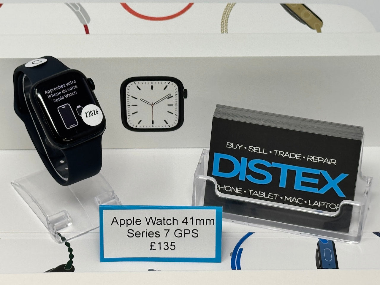 Apple Watch Series 41mm GPS Midnight (C) M22026 – Distex Ltd