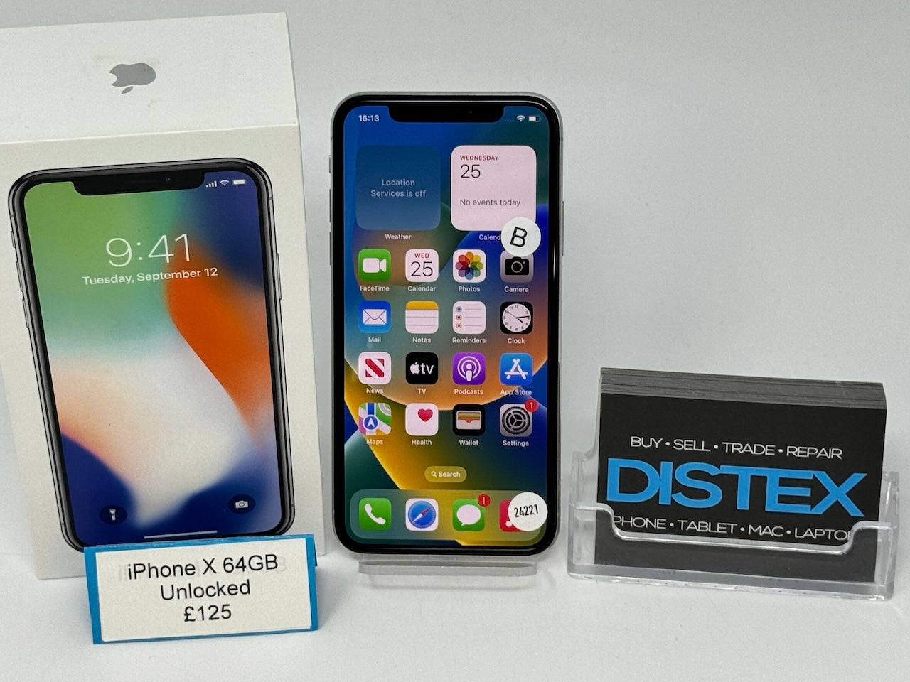 Phone Iphone X For Sale Apple IPhone X 64GB Unlocked Silver (B) M24221