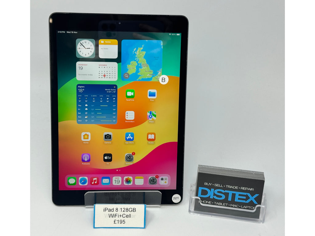 Apple iPad 8 128GB WiFi+Cellular Space Grey (B) M25271