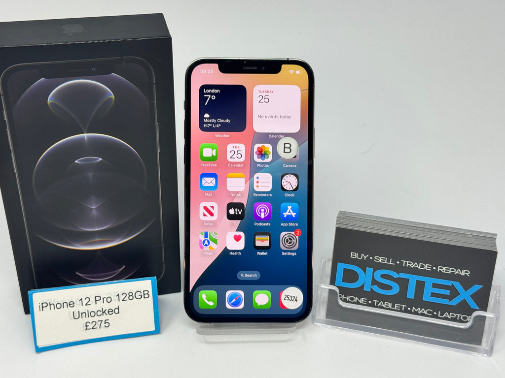 Apple iPhone 12 Pro 128GB Unlocked Silver (B) M25324