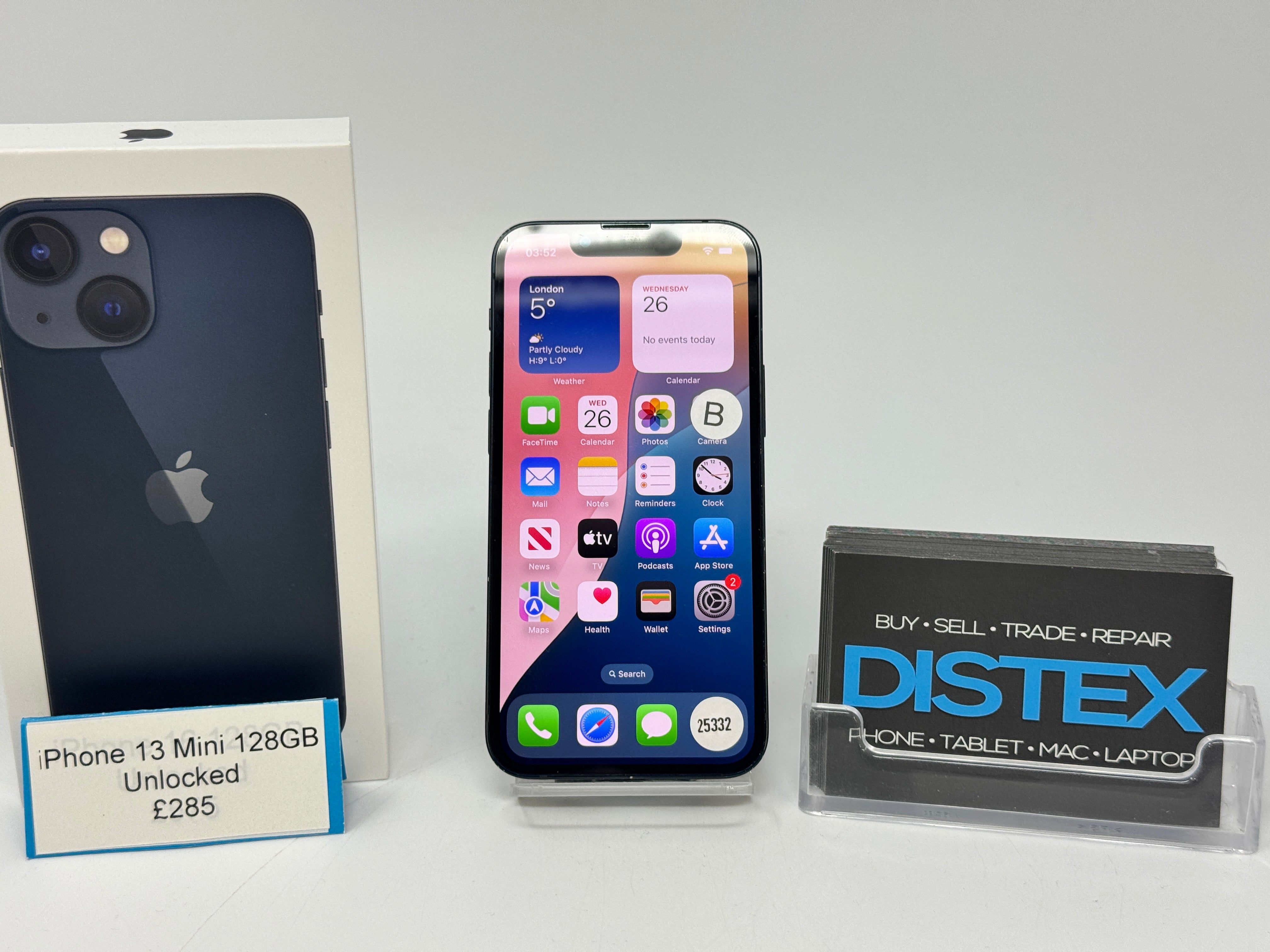 Apple iPhone 13 Mini 128GB Unlocked Blue (B) M25332