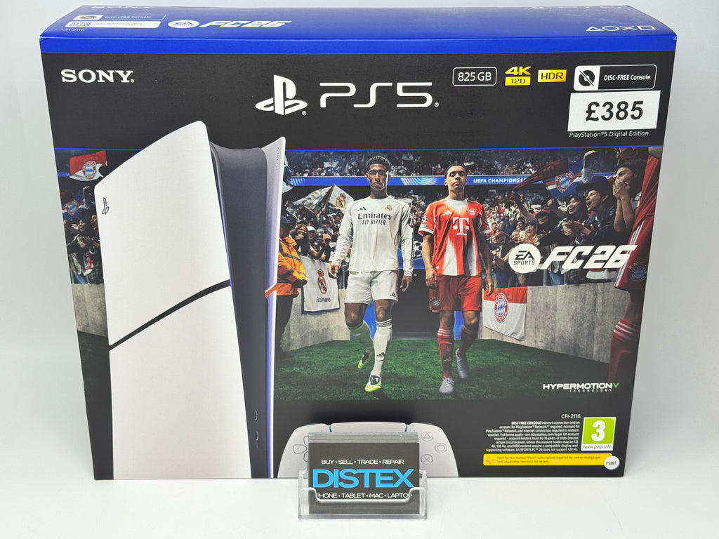 Sony PlayStation 5 PS5 Digital Edition FC26 Bundle 825GB (SEALED) PS001