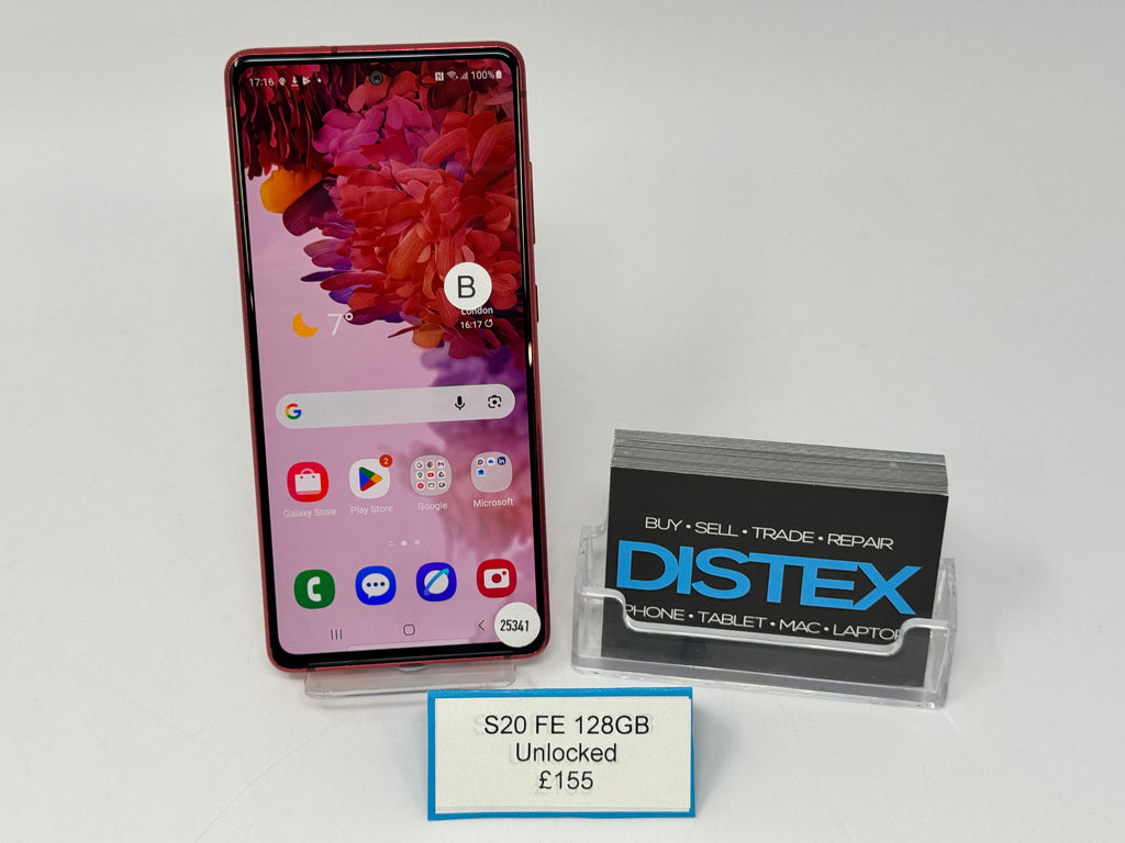 Samsung Galaxy S20 FE 128GB Unlocked Cloud Red (B) M25341