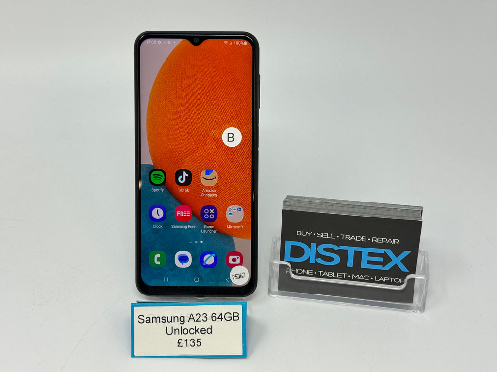 Samsung Galaxy A23 64GB Unlocked Black (B) M25347