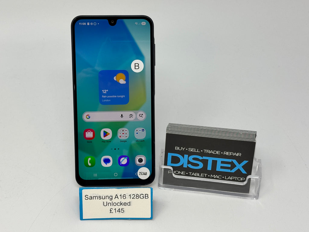Samsung Galaxy A16 128GB Unlocked Black (B) M25348