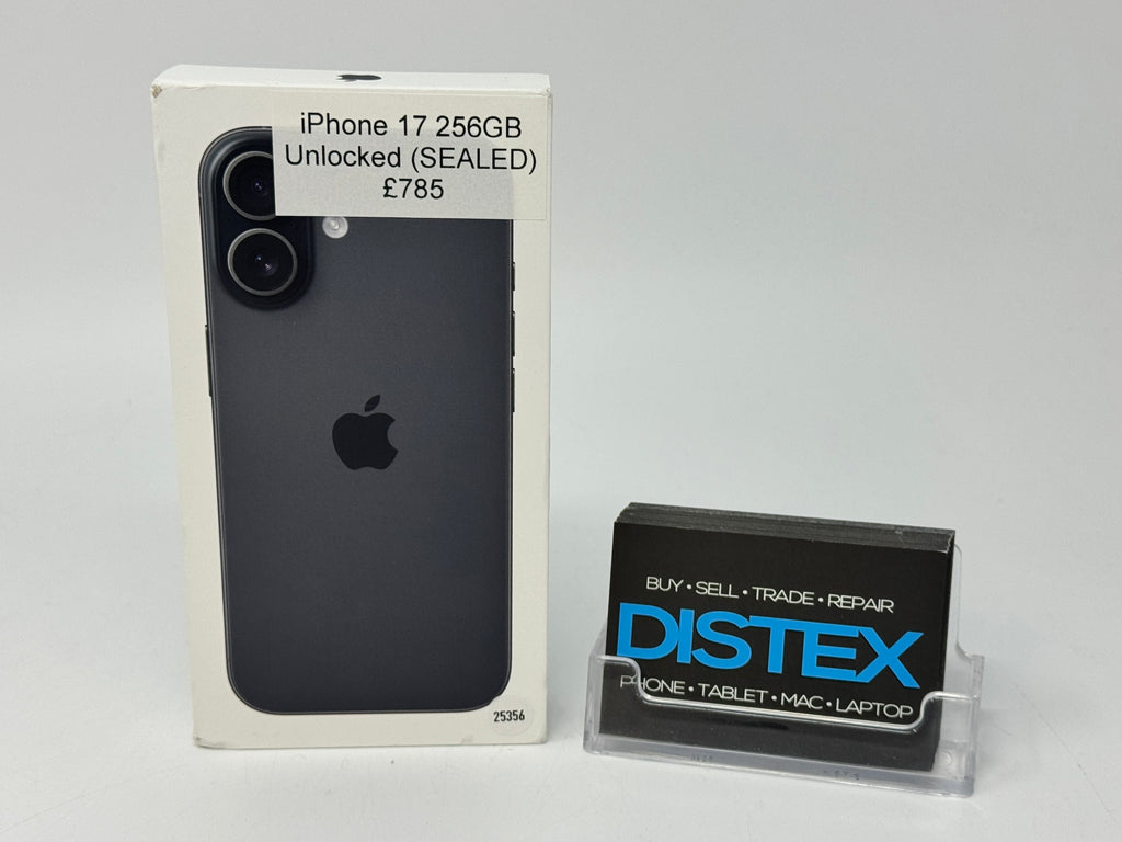 Apple iPhone 17 256GB Unlocked Black (SEALED) M25356