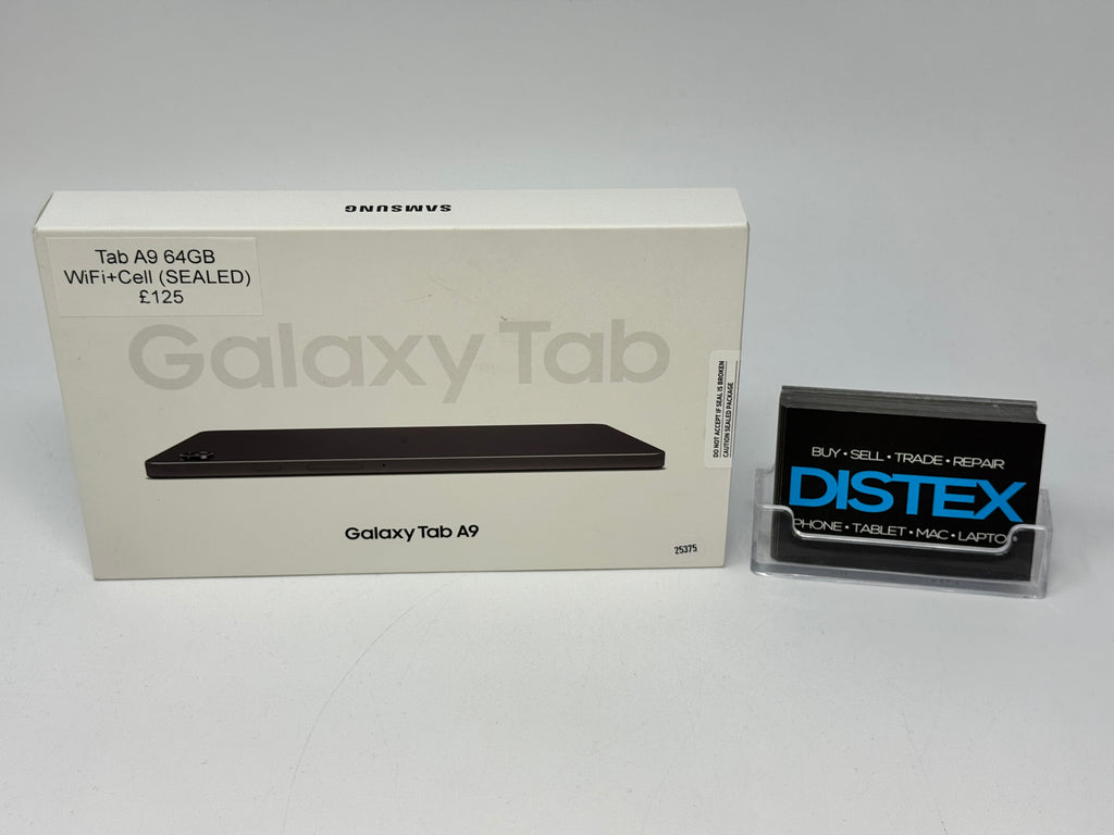 Samsung Galaxy Tab A9 64GB WiFi+Cellular Graphite (SEALED) M25375