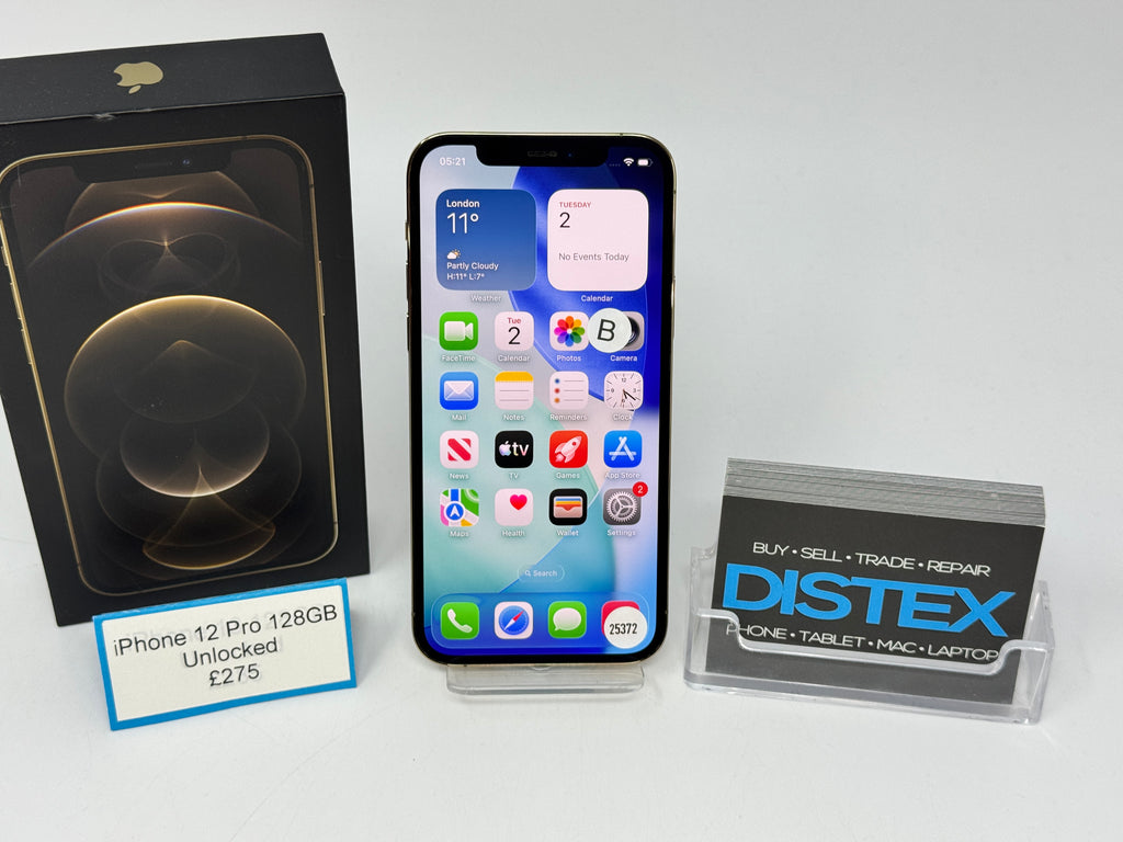 Apple iPhone 12 Pro 128GB Unlocked Gold (B) M25372