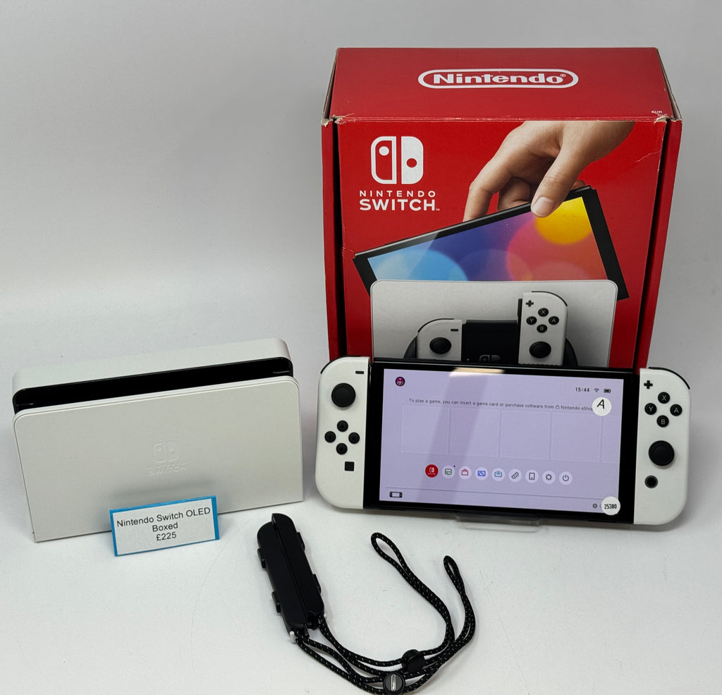 Nintendo Switch OLED Boxed with Accessories (A) M25380