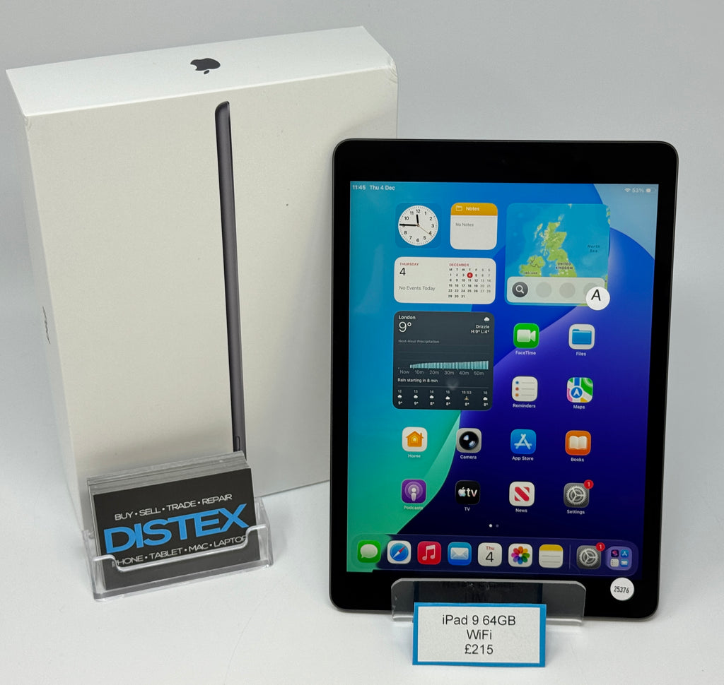 Apple iPad 9 64GB WiFi Space Grey (A) M25376