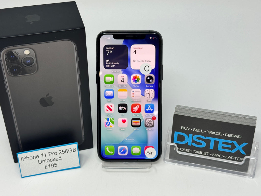 Apple iPhone 11 Pro 256GB Unlocked Space Gray (C) M25411