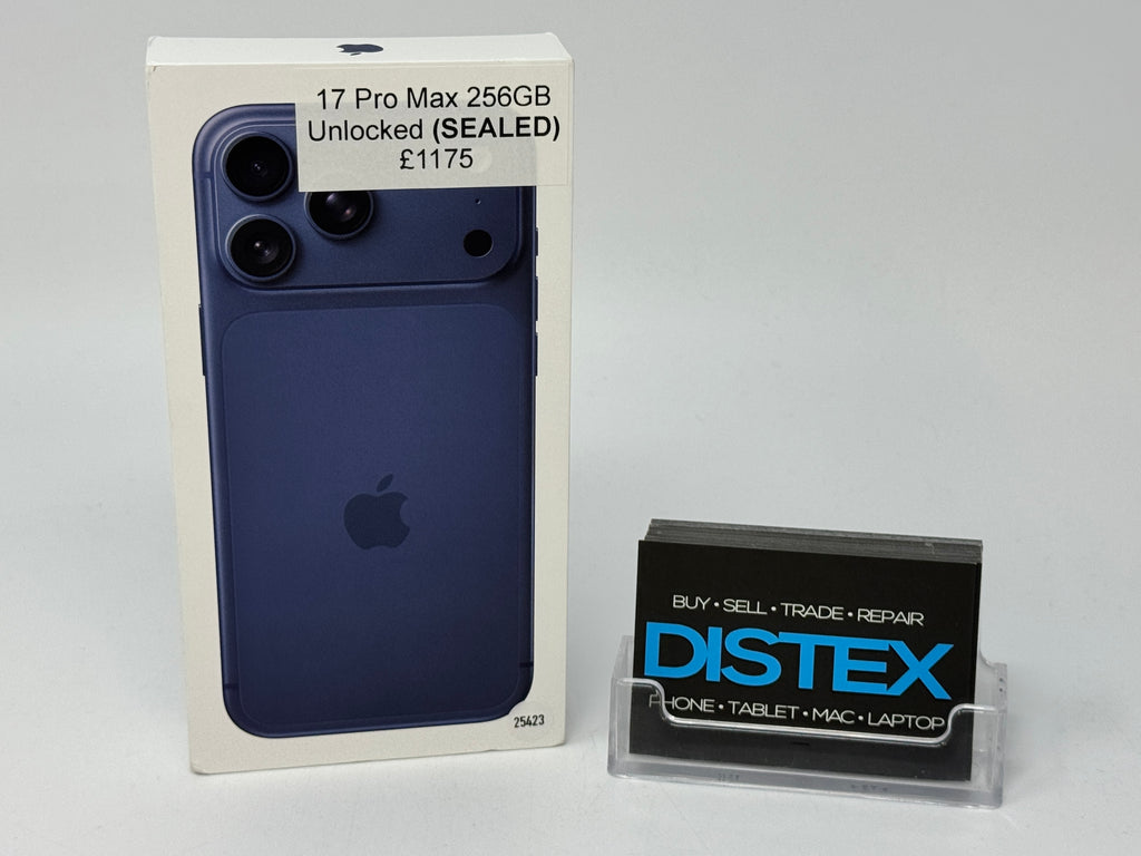 Apple iPhone 17 Pro Max 256GB Unlocked Deep Blue (SEALED) M25423