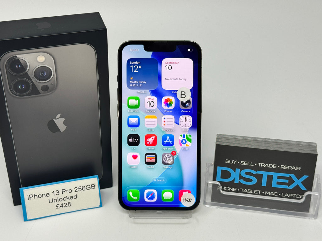Apple iPhone 13 Pro 256GB Unlocked Graphite (B) M25437