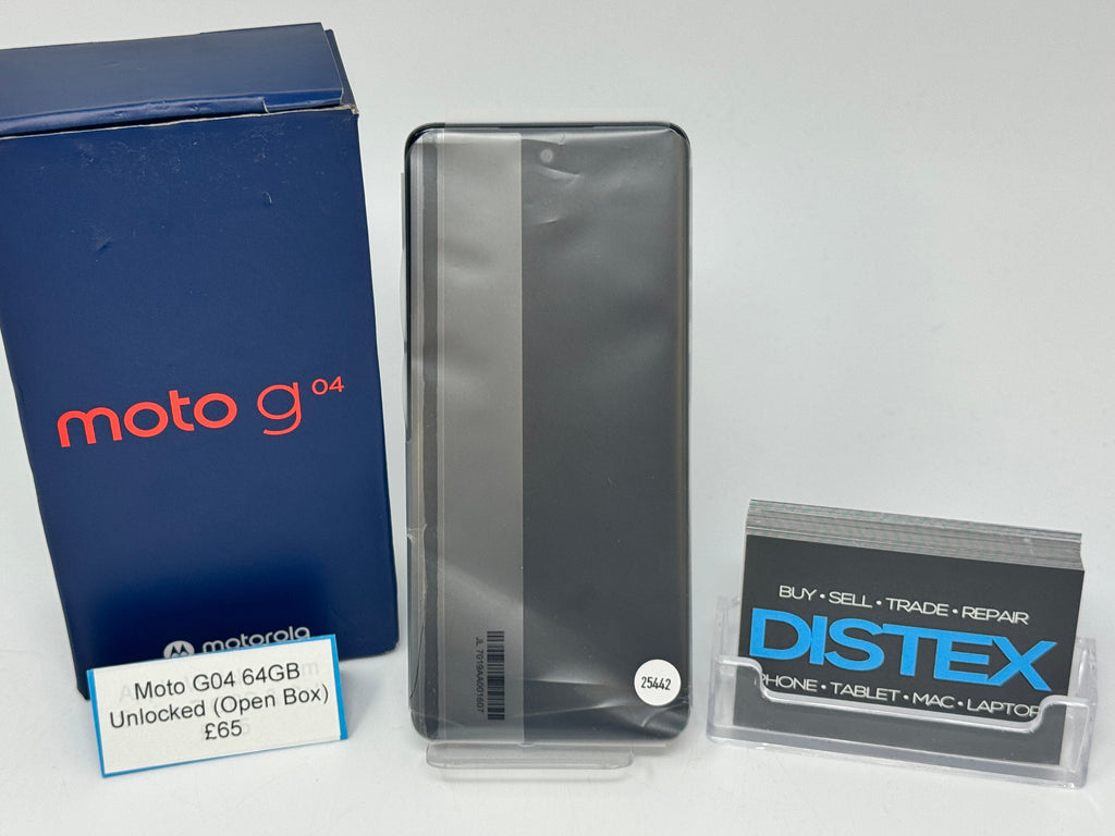 Motorola Moto g04 64GB Unlocked (OPEN BOX) Black (B) M25442