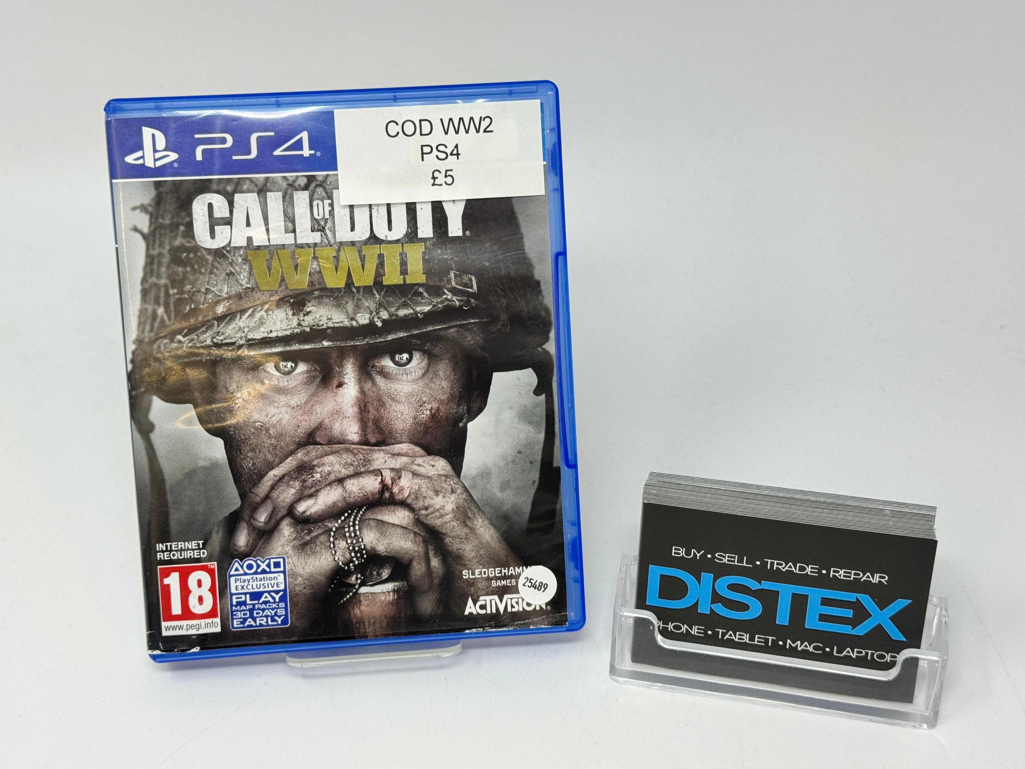 Call of Duty WWII PS4 Game M25489