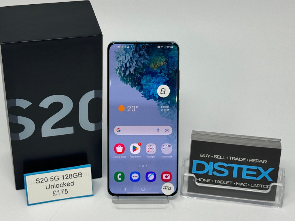 Samsung Galaxy S20 5G 128GB Unlocked Cloud Blue (B) M24723