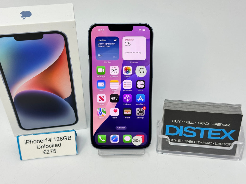 Apple iPhone 14 128GB Unlocked Blue (C) M25076