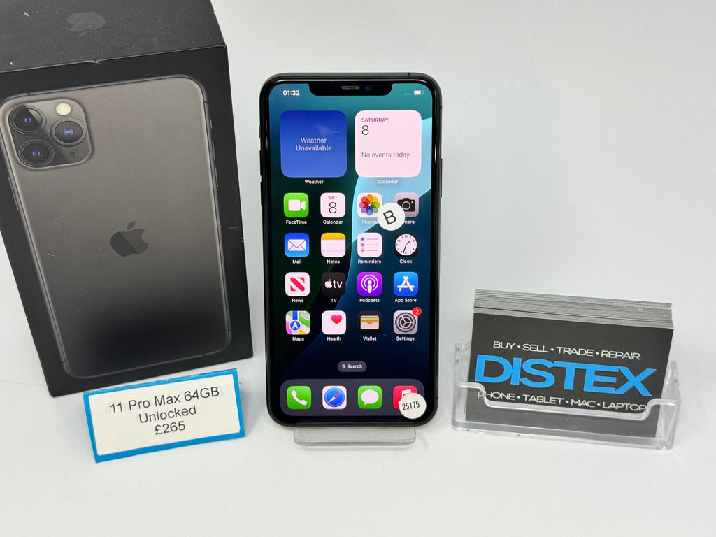 Apple iPhone 11 Pro Max 64GB Unlocked Space Grey (B) M25175