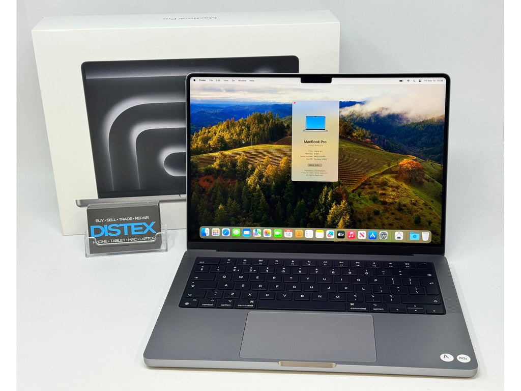 Apple MacBook Pro 2023 14" 8GB RAM 512GB SSD Apple M3 Space Grey (A) M25226