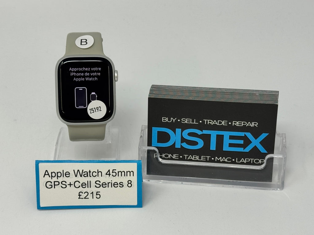 Apple Watch Series 8 45mm GPS+Cellular Silver (B) M25192