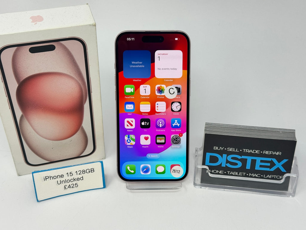 Apple iPhone 15 128GB Unlocked Pink (C) M25112