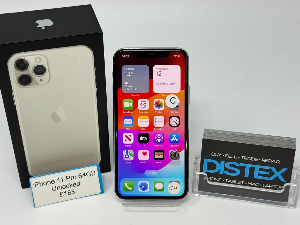 Apple iPhone 11 Pro 64GB Unlocked Silver (C) M25151