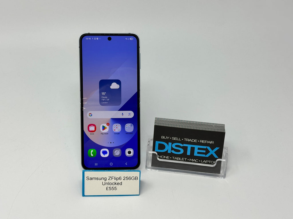 Samsung Galaxy Z Flip6 256GB Unlocked Blue (A) M24869